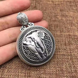 Retro Elephant Necklace Sweater Chain Pendant Female Accessories Pendant
