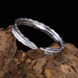 Yunnan Snowflake Silver Open Bracelet Jewelry