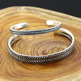 Retro Feather Leaves Bracelet Bangle Women Accessories Party Bijoux