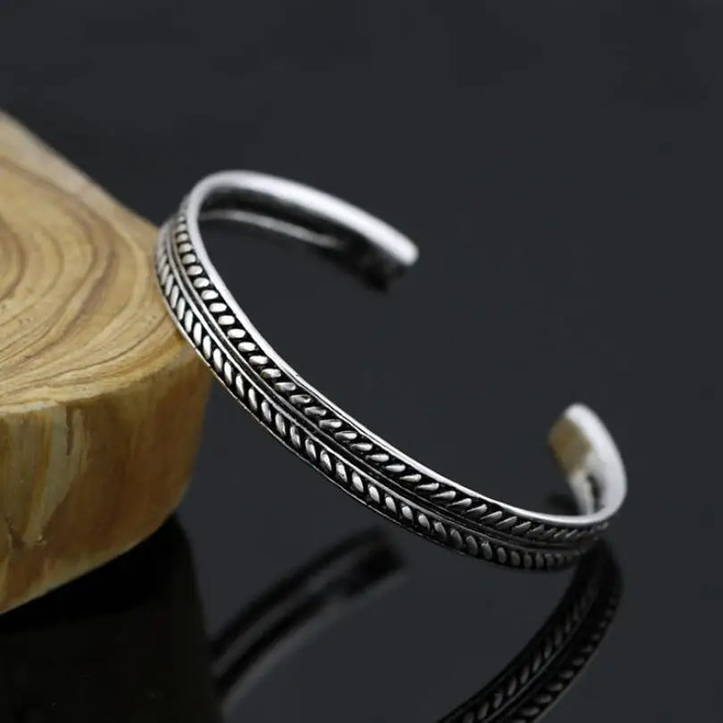 Retro Feather Leaves Bracelet Bangle Women Accessories Party Bijoux