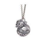 Retro Fish Pendant Necklace Lucky Bag Coin Sweater Chain