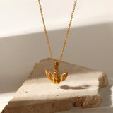 Vintage Stainless Steel Necklace for Women
