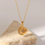 Vintage Stainless Steel Necklace for Women