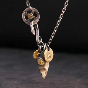 Retro Necklace Trimmed Finished Set Necklace Men Women Jewelry Accessories