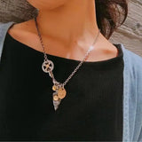 Retro Necklace Trimmed Finished Set Men's Women's Jewelry Accessories