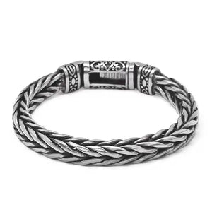 Hand-woven Retro Men's Bracelet - Personality Domineering Chain Rope Accessory