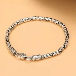 Retro Men's Safe Braided Bracelet Hip-hop Niche Jewelry Boyfriend Gift