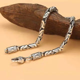 Retro Men's Safe Braided Bracelet for Boyfriend