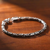 Retro Men's Safe Braided Bracelet Hip-hop Jewelry