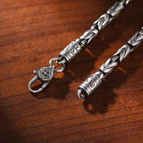 Retro Men's Safe Braided Bracelet Hip-hop Jewelry