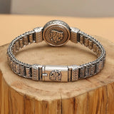 National Tide Lucky Jinbao Couple Bracelet Rotating Round Domineering Jewelry