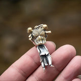 Retro Nezha Pendant Men's Necklace Personality Jewelry Accessories