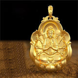 Big Tathagata Zodiac Necklace Men's Jewelry