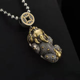 Retro Pixiu Pendant Men's Necklace Domineering And Versatile