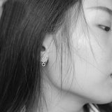 Chinese-Style Animal Earrings Men and Women Jewelry Accessories