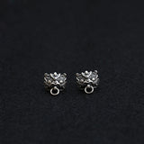 S925 Sterling Silver Chinese Animal Earrings
