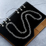 Retro Style Men's Necklace Silver Pendant