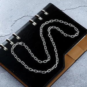 Retro Style Men's Necklace Silver Pendant With Chain
