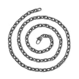 Retro Style Men's Necklace Silver Pendant With Chain
