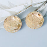 Crystal Snow Monster Drop Earrings for Women
