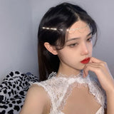 Rhinestone Hair Accessories Tassel Hair Chain Catwalk Show