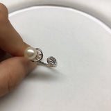 Adjustable Ring Base Mountings Findings Settings for Pearl Beads