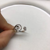 Adjustable Ring Base Mountings Findings Settings for Pearl Beads