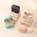 Ring Box Mini Creative Box PU Jewelry Storage Box Ear Pin Box