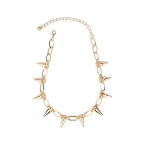 Rivets Choker Punk Goth Necklace Spike Rock Gothic Choker
