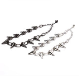 Rivets Choker Punk Goth Necklace Spike Rock Gothic Choker