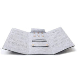 Felt Jewelry Roll Storage Bag Portable Travel Earrings Necklaces Bracelets