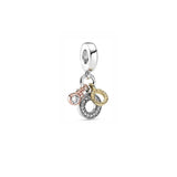Rosegold Heart Shape Bead Bracelet DIY Beading Jewelry Women's Bracelet