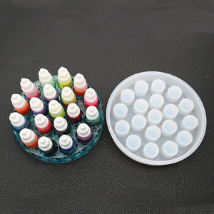 Round 19-Even Storage Boxes Resin Mold Jewelry Molds