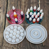 Round Storage Boxes Resin Mold for Jewelry Making