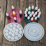 Round 19-Even Storage Boxes Resin Mold Jewelry Molds