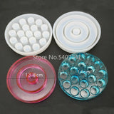 Round Storage Boxes Resin Mold for Jewelry Making