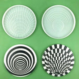 Geometric Spiral Coaster Resin Mold DIY Crafts