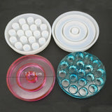 Round 19-Even Storage Boxes Resin Mold Jewelry Accessories