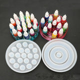 Round 19-Even Storage Boxes Resin Mold Jewelry Accessories