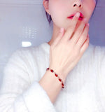 Ruby Treasure Bracelet 18K Rose Plated