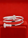 S925 Silver Bangles Dream Catcher Couple Silver Bracelet Gift