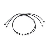 S925 Silver Beads Round Anklet Rope Hand-Woven Sterling Silver ANK001