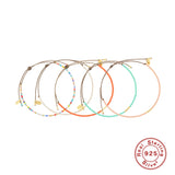 S925 Silver Bohemian Adjustable Bracelet for Girls