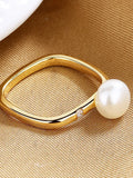 925 Silver Square Zircon Ring Women Wedding Jewelry