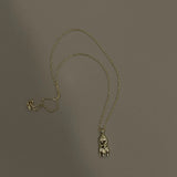 S925 Abstract Body Necklace Minimalist Pendant