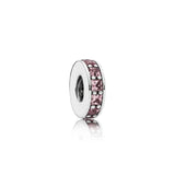 S925 Silver CZ Beads Bracelet DIY Charm Pendant
