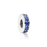 S925 Silver CZ Beads Bracelet DIY Charm Pendant