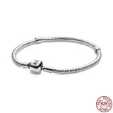 925 Silver Snake Bone Bracelet for DIY Jewelry