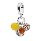 S925 Frog Dinosaur Cat Dog Pendant Charm for Pando Bracelet