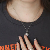 S925 Sterling Silver Necklace, Chinese Wind Bell Pendant